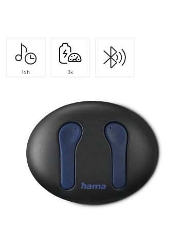 Hama Spirit Unchained, In-Ear, Blau in Blau