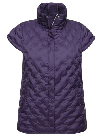Ulla Popken Weste in dunkle aubergine