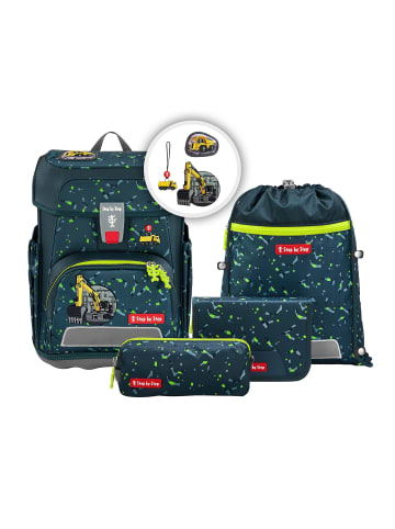 Step by Step Cloud Schulranzen-Set 5-teilig Bagger Rocco