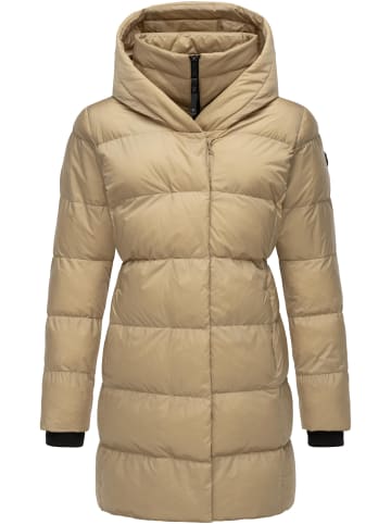 ragwear Steppmantel Niara in Taupe