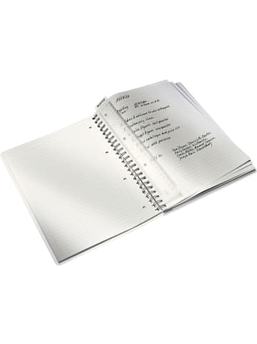 Leitz Notizbuch Wow A4 80 Blatt 80g/qm liniert blau