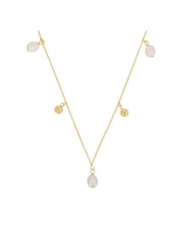 s.Oliver Halskette mit Anhänger in gold – (L)45cm