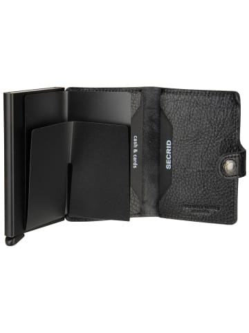 Secrid Geldbörse Miniwallet Veg Tanned in Black-Black