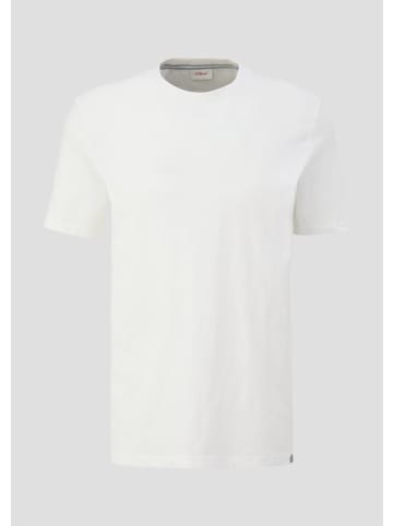 s.Oliver T-Shirt in 0120_weiß