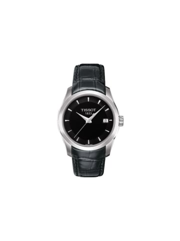 Tissot Couturier T-Classic Uhr silber schwarz T035.210.16.051.00