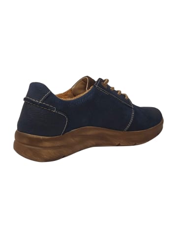 Josef Seibel Komfort Schnürschuhe in Blau