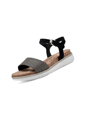 Tamaris Plateau Sandalen für Damen in schwarz