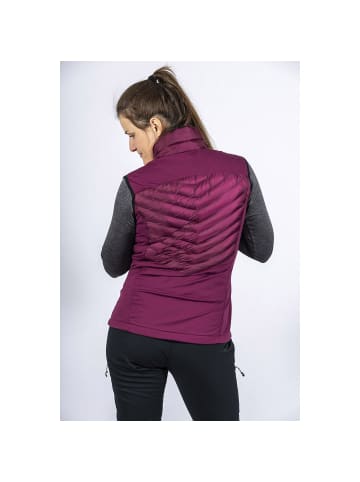 Maul Sport Hybrid-Steppweste Sardona Rec II in Flieder