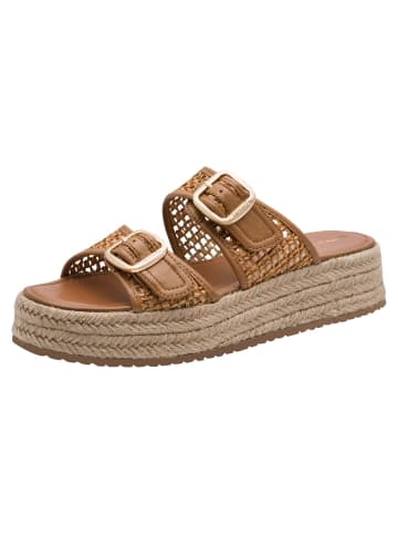 Tamaris Pantolette in cognac