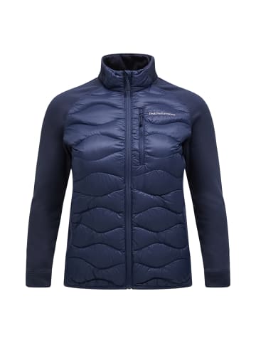 Peak Performance Funktionsjacke W Helium Down Hybrid Jacket in BLAU