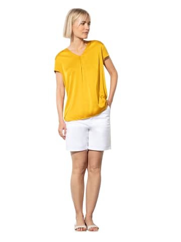 More & More Kurzarmshirt in warm sunglow