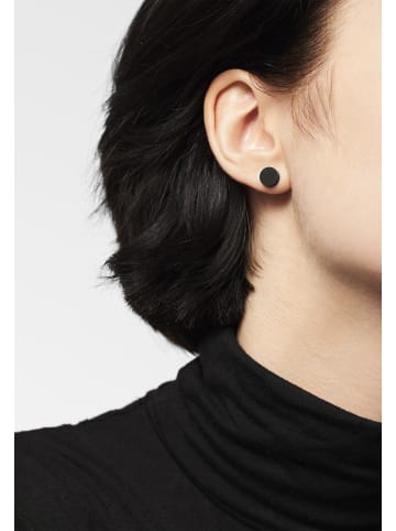 LIEBESKIND BERLIN Ohrstecker The Iconic Geometric in schwarz
