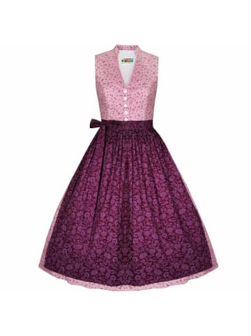 Berwin und Wolff  Midi Dirndl in Rosa