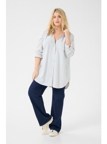 KAFFE curve Tunika KCnana Loose fit in Nantucket breeze/White stripe