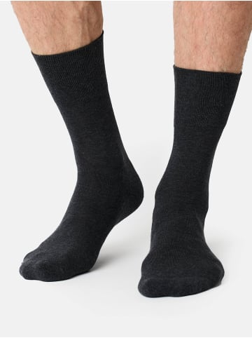 Nur Die  Freizeitsocken Baumwolle Aktiv Sport und Freizeit in anthrazitmelange