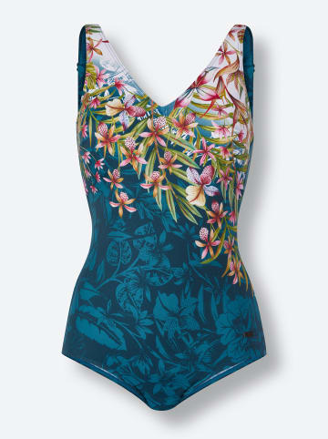 Naturana Badeanzug in bunt-bedruckt