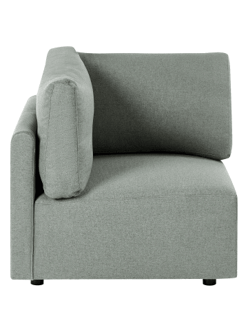 Beliani Sofaelement MESNALI in Grün/Schwarz - (W) 91 x (H) 84 x (L) 91 cm