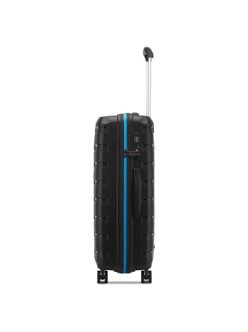 Roncato Skyline 2.0 Neon - 4-Rollen-Trolley M 70 cm (grey) in schwarz