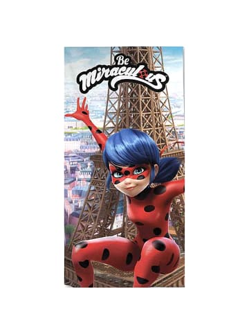 Miraculous Strand-/Badetuch Be Miraculous Ladybug - (L) 140 cm x (B) 70 cm in Bunt