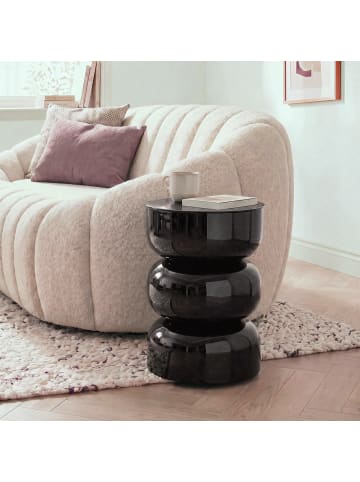 CALICOSY Beistelltisch ELLA in Schwarz - (W) 36 x (H) 50 x (L) 36 cm