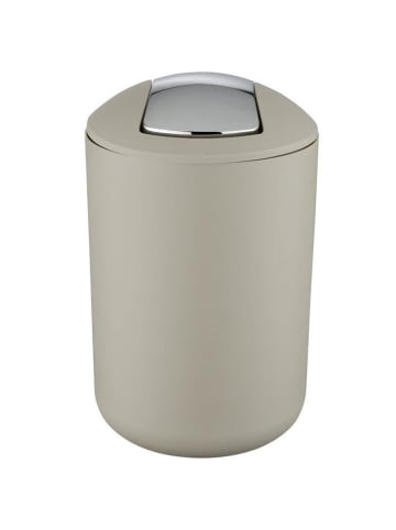 Wenko Mülltonne BRASIL, beige - 6,5 l in Beige, (B) 11 x (H) 31 x (L) 11 cm