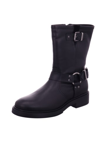 Palpa Damenlangschaftstiefel warm flach  in  Schwarz