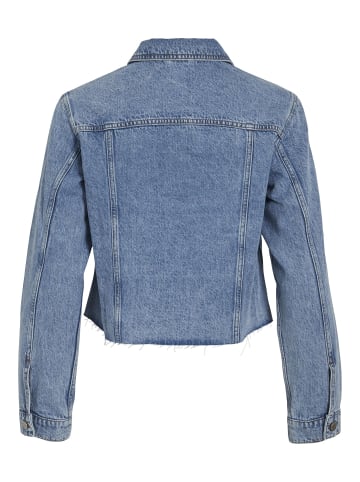 Vila Jeansjacke in Medium Blue Denim