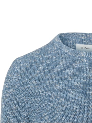 s.Oliver Pullover in hellblau - 0001