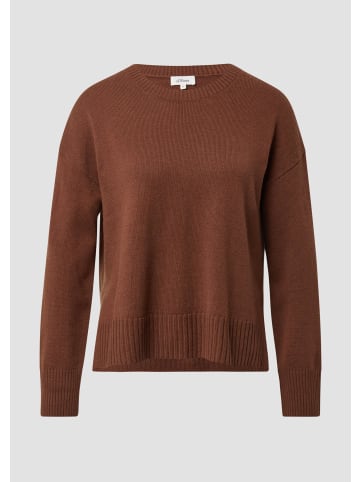s.Oliver Strickpullover in 8837_braun