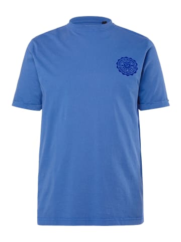 JP1880 Kurzarm T-Shirt in jeans blau