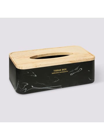 5five Simply Smart Taschentuchbox in schwarz