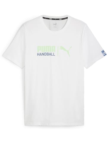 Puma T-Shirt "Handball Tee" in Weiß
