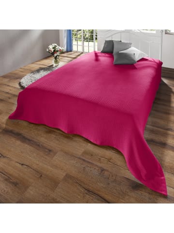 Erwin Müller Baumwolle Sommer-Decke Siena in pink