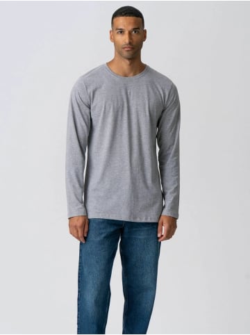 TeeShoppen T-Shirt Basic Long in Grey
