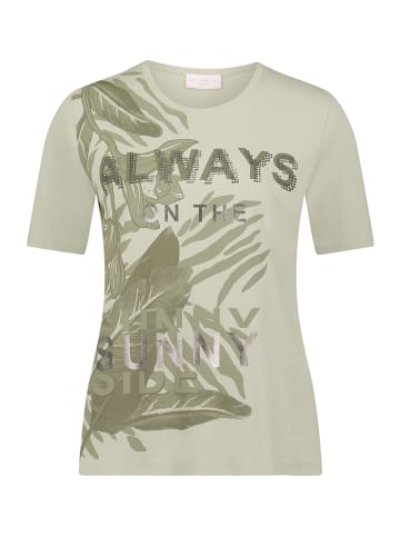 Betty Barclay Basic Shirt mit Aufdruck in Patch Khaki/Khaki