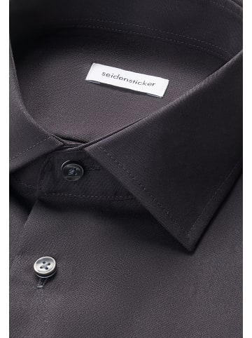 Seidensticker Business Hemd Regular in Schwarz