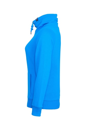 SCHIETWETTER Schalkragenpullover "Ronja Rambazamba" in azuro-pink