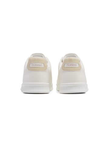 Hummel Schnürsenkel Sneaker Court Line Lebensstil Erwachsene in WHITE/BONE WHITE