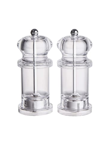 Butlers Salz- & Pfeffermühlenset SPICE SHUTTLE in Transparent