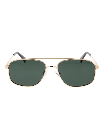 Polaroid Männer Sonnenbrille Rechtwinklig Gold