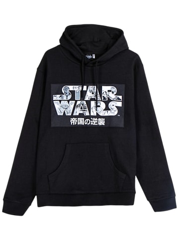 Star Wars Hoodie Star Wars -  Logo Front & Back Print in Schwarz