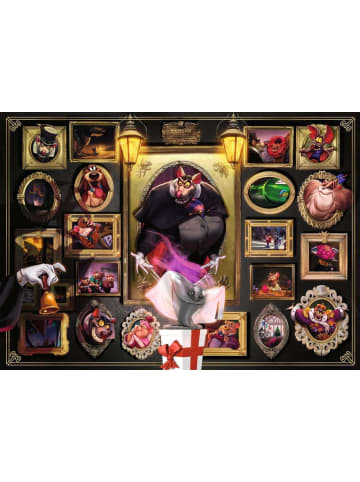Ravensburger Puzzle 1.000 Teile Erwachsenenpuzzle 1000 Teile - Disney Villainous - Ratigan Ab 14 Jahre in bunt