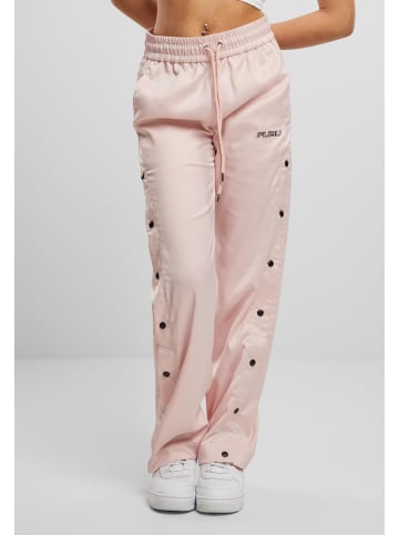 FUBU FUBU Damen FW222-012-1 FUBU Corporate Satin Track Pants in rose