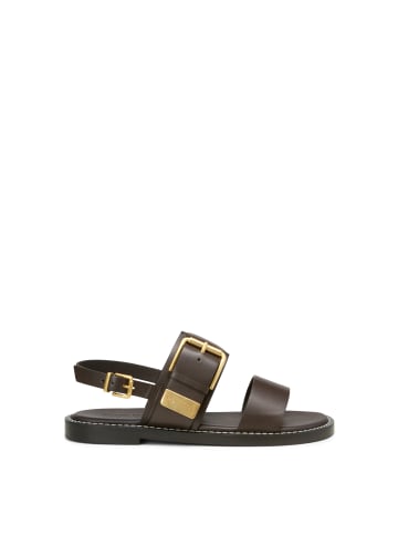 Marc O'Polo Pantolette in dark chocolate