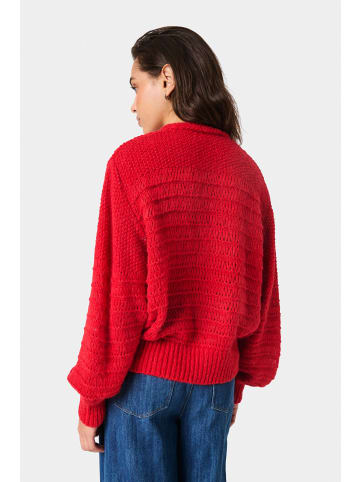 Soaked in Luxury Strickpullover SLVirana Lockere Passform in Salsa