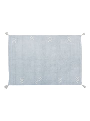 Happy Decor Kids Teppich "Tan Tan" in Elfenbein/Hellblau - 120x160cm