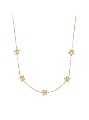 Amor Kette mit Anhänger Silber 925, gelbvergoldet in gold