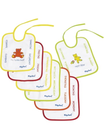 Playshoes Kinder Lätzchen "7-Tage Binde-Lätzchen" in Multicolor