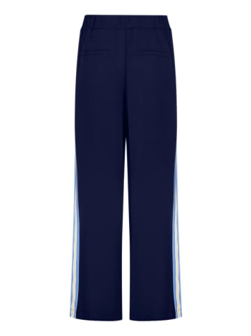 CARTOON Casual-Hose mit Galonstreifen in Dunkelblau