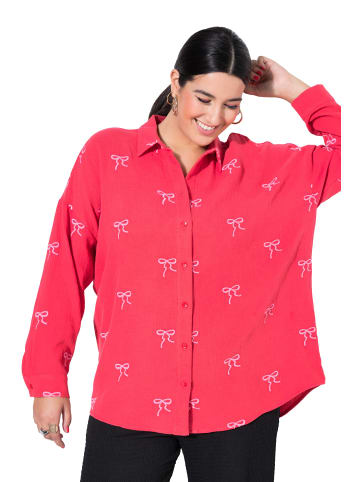 Studio Untold Hemdbluse in salsarot
